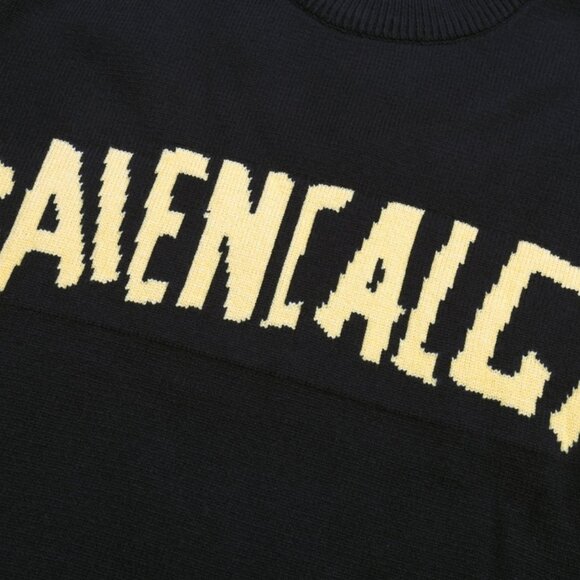 Balenciaga black crew neck sweater - Picture 3 of 7